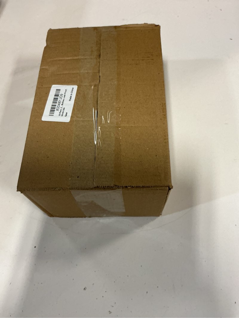 Condition photo showing New/Like New for LANDNEOO 15 Pack 2 oz Glass Shot Bottles w/White Lids & 15 Labels - Small Clear Jar for Ginger, Wellness Shot, Juice, Sample, Whiskey - Travel Mini Bottles - Wide Mouth, Leakproof, Dishwasher Safe White Lids 2oz-15 pack
