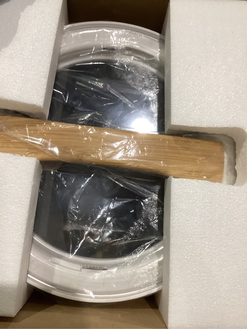 Condition photo showing New/Like New for Towel Warmer Luxury Heated Bucket – Bluetooth Speaker, Ambient Light & Auto Shut Off – Fits Two 40"x70" Towels, Bathrobes, Blankets – Great Gift Idea