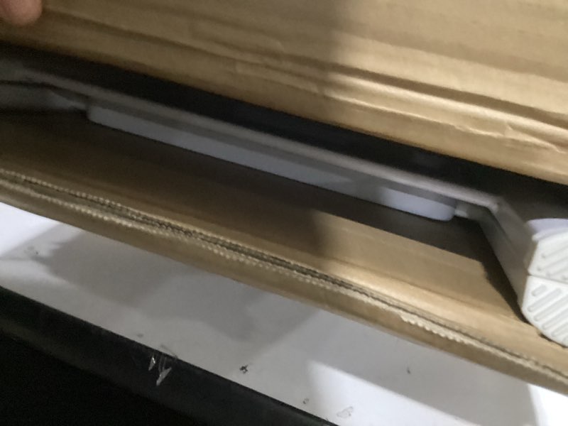 Condition photo showing As Is for 3 Step Ladder, DIAMONDFORGE Folding Step Stool with Wide Anti-Slip Pedal, Anti-Slip Feet and Handgrip, Sturdiest Steel Construction, Steel Ladder for Home, White White 3 Step