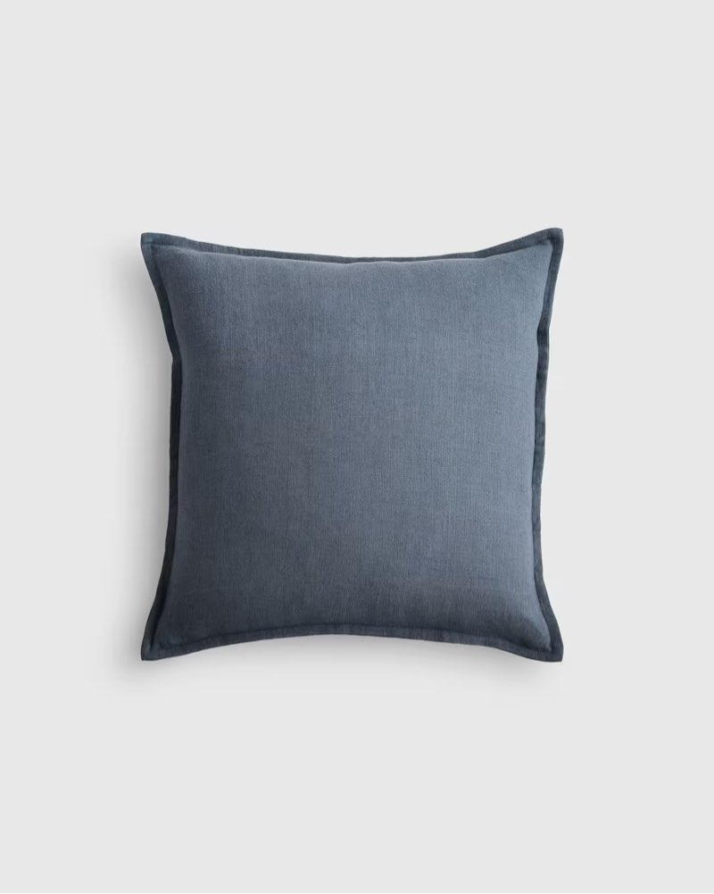 quince european linen flange edge pillow cover set  2  26x26 