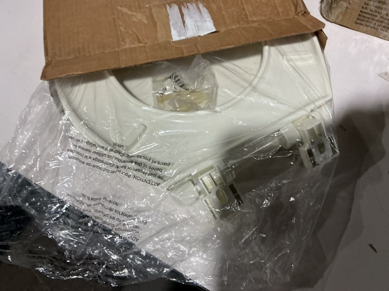 Condition photo showing As Is for Centoco Slow-Close Round Plastic Toilet Seat, Fits Kohler/American Standard/TOTO, Light Weight Resid