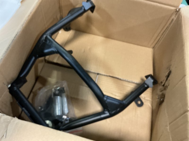 Condition photo showing Good Condition for crf1100l center stand holder replacement for crf1100l africa twin adventure sports 2020-2024 carbon steel parking firm central support rack centerstand accessories
