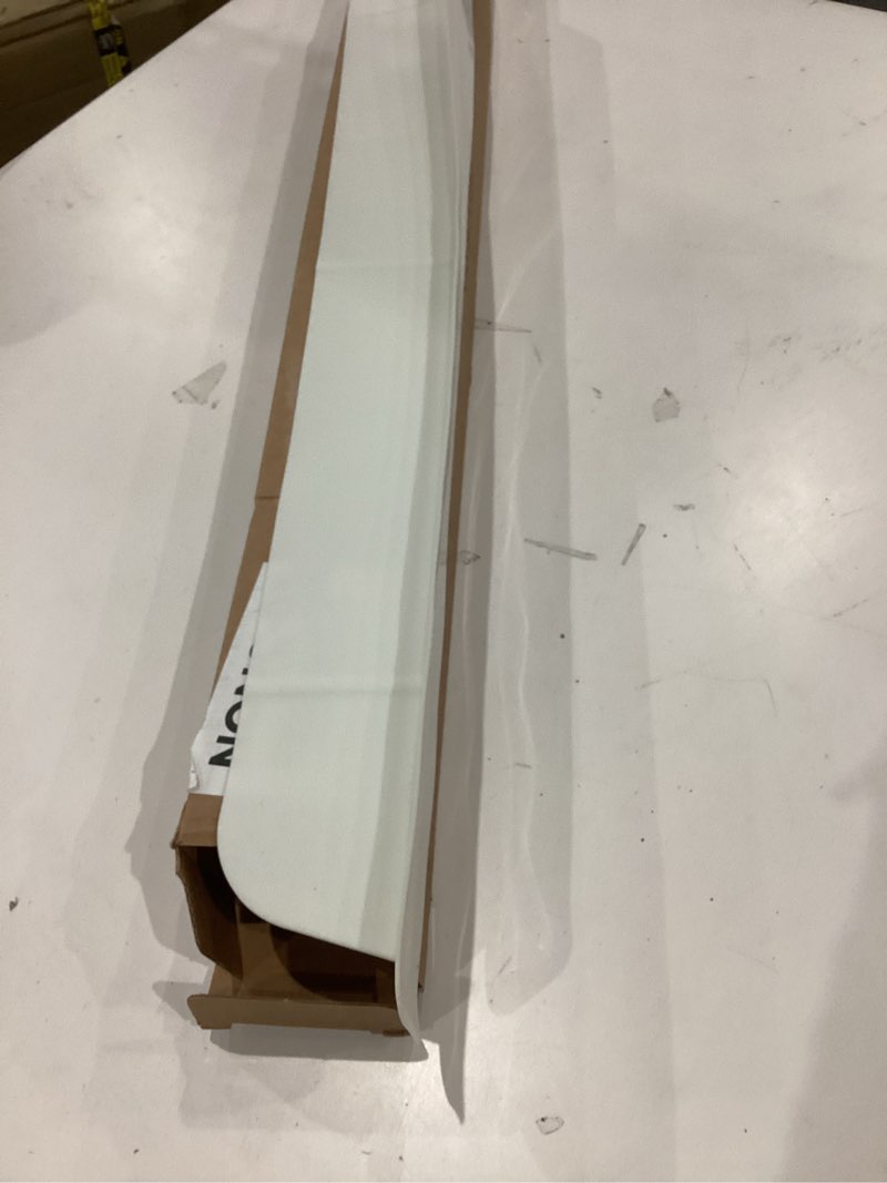 Condition photo showing As Is for 30 inch(75cm) Premium Kitchen Sink Silicone Water Splash Guard SIZE UPGRADE 30" and new package - NO Suction Cups, Ultra Wide 30" - Made in Korea (Ultra Wide Eco White) Eco White Ultra Wide