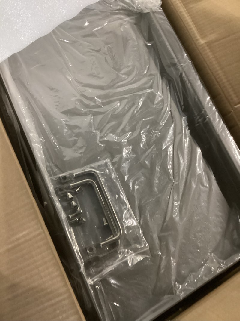 Condition photo showing New/Like New for griddle for gas grill, 25"x 16” universal fry pan metal flat top griddle plate for gas stove/charcoal/electric/gas grill, large stove top griddle insert for camping, tailgating and parties metal 25" x 16" x 3"