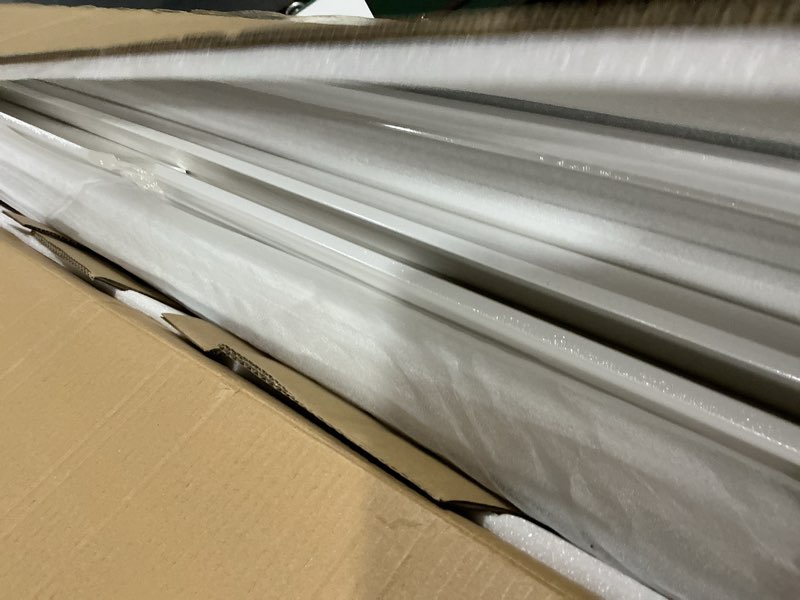 Condition photo showing Good Condition for art3d premade bilinear frame accent molding set, pre-cut decorative wainscoting panel for home décor, ready-to-assemble glue-on wall trim for living room bedroom corridor, 3 whole bilinear frame whole bilinear frame white