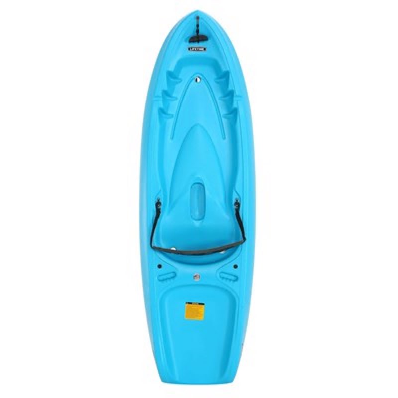 lifetime dash 6.5 ft. sit-on-top youth kayak, glacier blue 