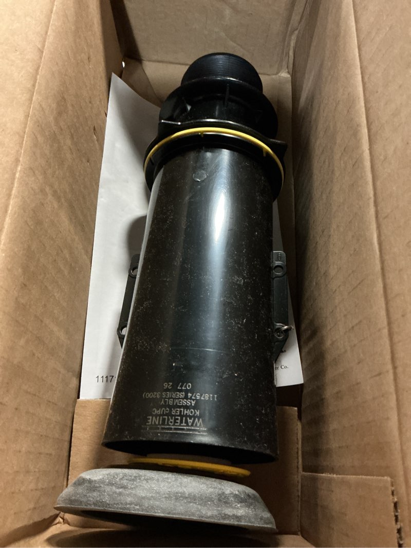 Condition photo showing As Is for kohler genuine part 1188998 2" toilet canister flush valve kit pack of 1