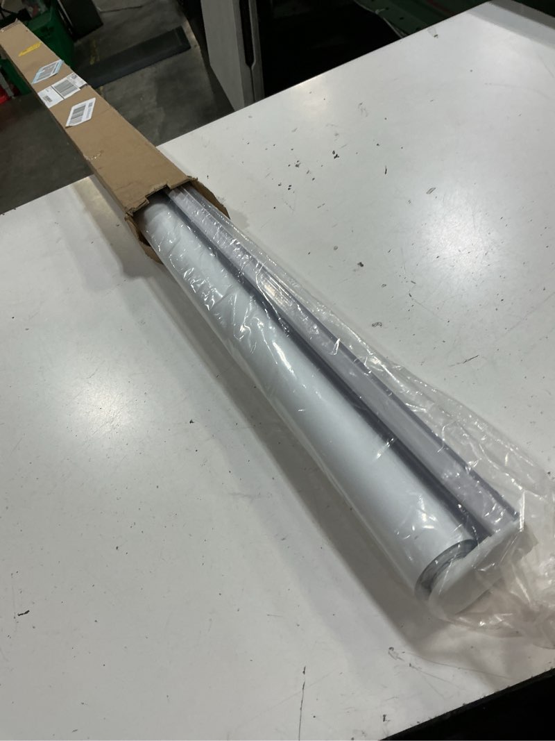 Condition photo showing New/Like New for chrisdowa cordless blackout roller shades for windows, thermal insulated uv protection pull down shades, total blackout window blinds for home, office, bedroom, door (46" w x 72" h, white) 46"w x 72"h white