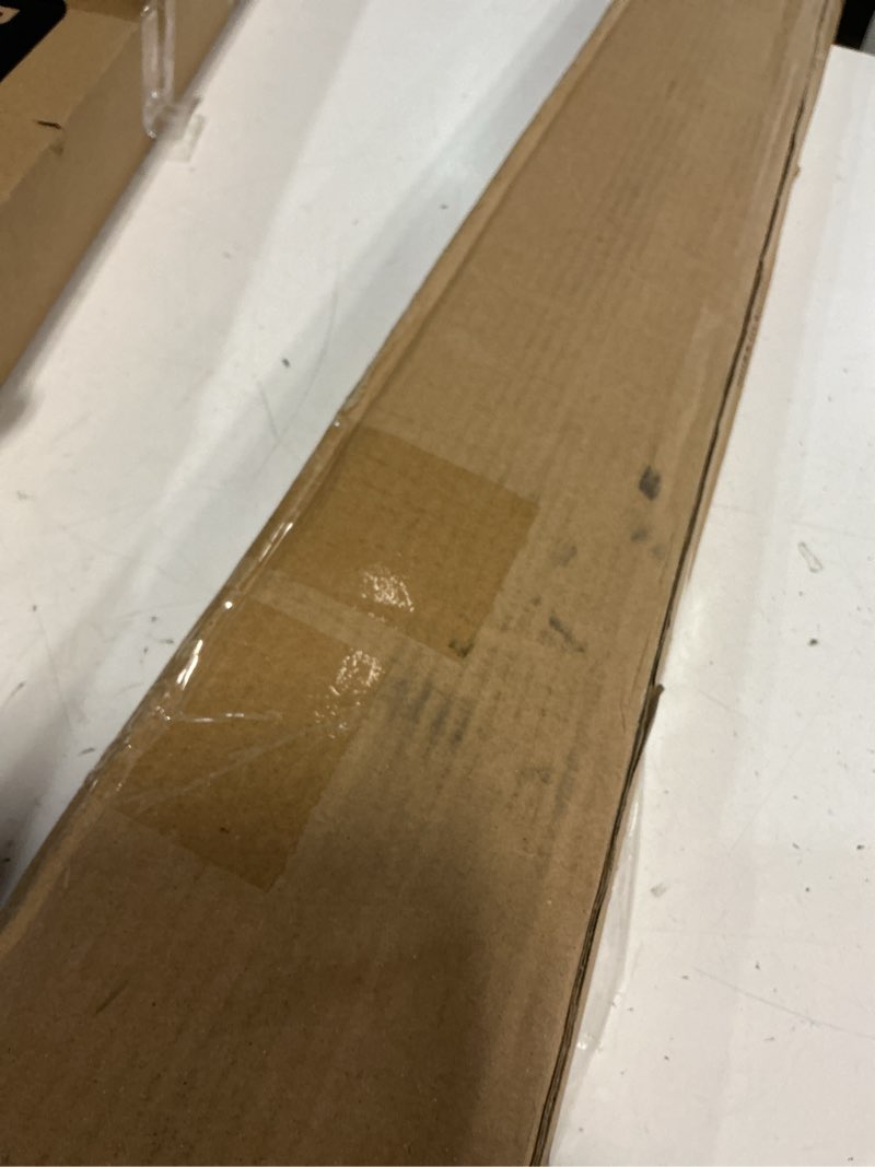 Condition photo showing Good Condition for canvas frame for 36x36 art prints oil paintings, 1.5" deep diy metal square floating frames for landscape portrait living room fireplace decor, horizontal or vertical display (cadet blue) 36x36" dusty teal