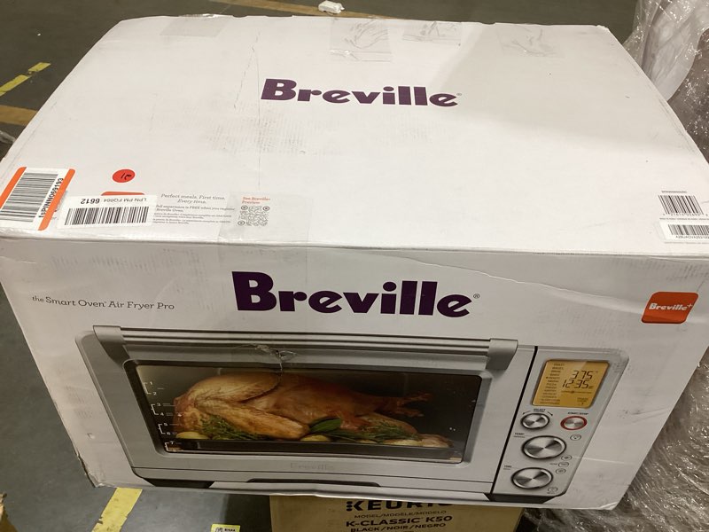 Condition photo showing As Is for breville smart oven air fryer pro stainless steel bov900bssusc: convection toaster oven, 1800w, automatic shut-off