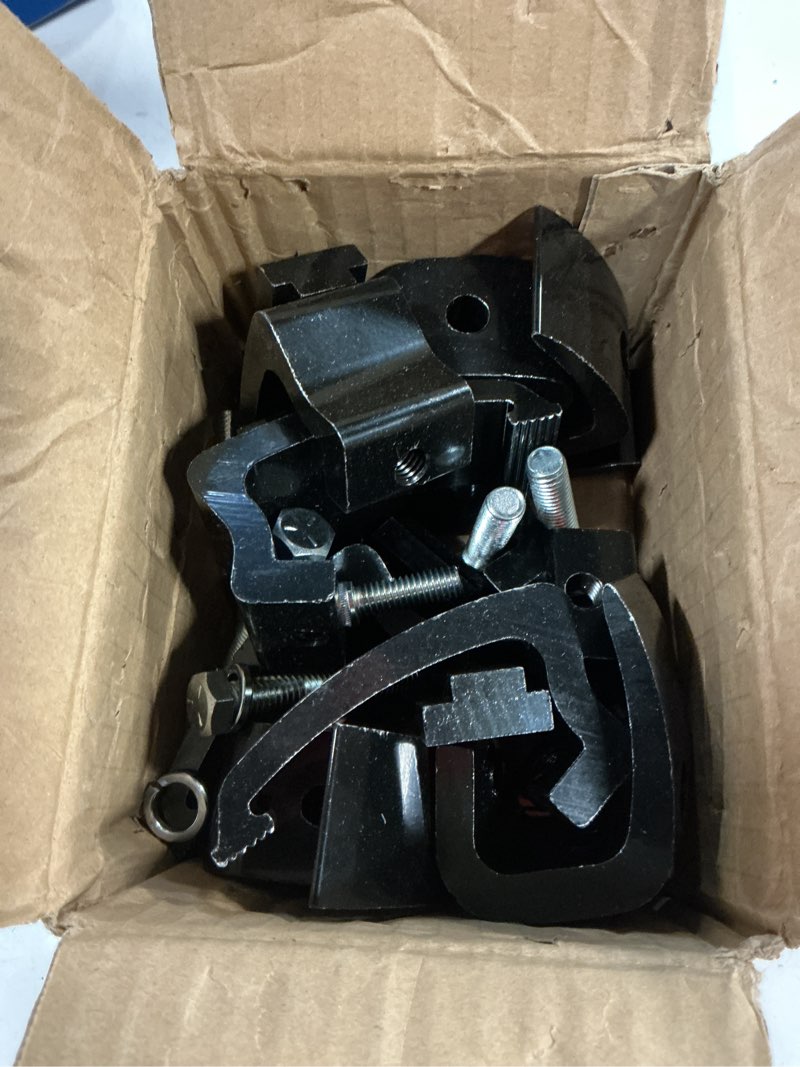 Condition photo showing Good Condition for set of 6 truck bed clamps for truck topper/cap/camper shell compatible with toyota 2nd gen tacoma 2005-2015 bed rail system