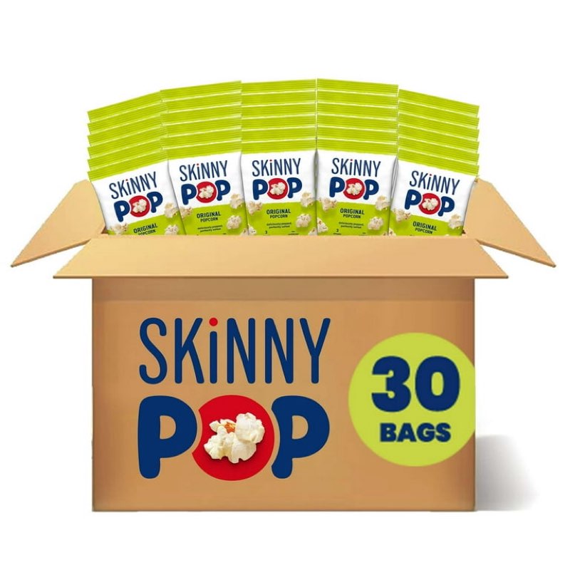 Skinny pop original 30 count(best by 1/08/26)