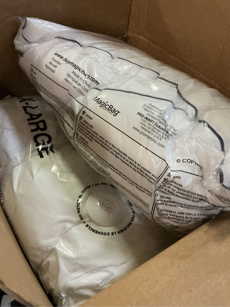 Condition photo showing New/Like New for Hotel Collection Bed Pillows for Sleeping 4 Pack King Size Cooling Pillows Set of 4 for Back, Stomach or Side Sleepers, Super Soft Down Alternative Microfiber Filled Pillows King (Pack of 4)