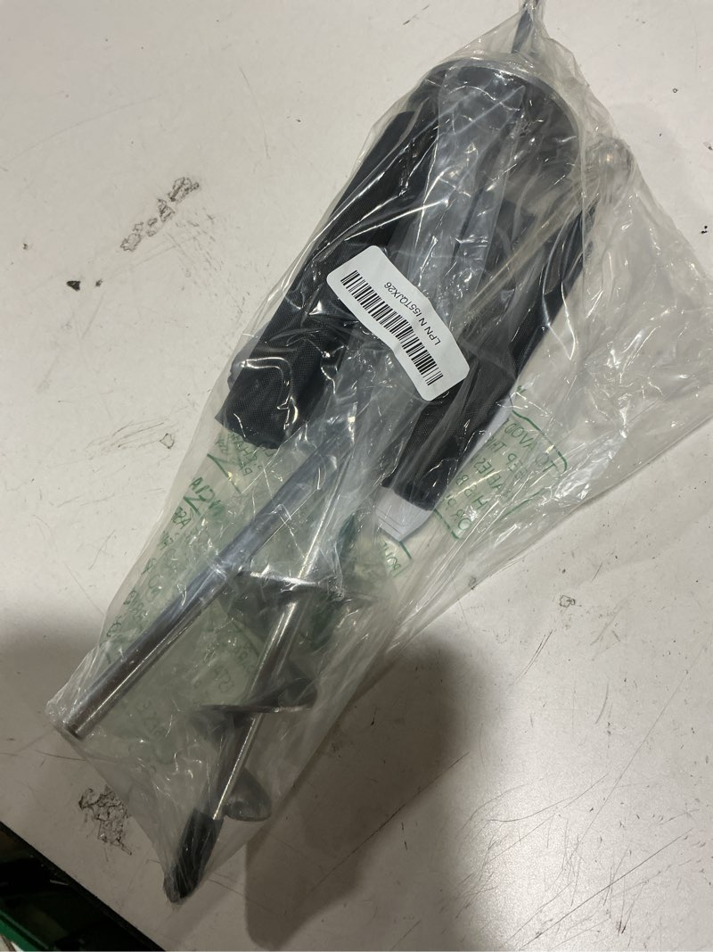 Condition photo showing Good Condition for seleware dog tie out stake outdoor anti-rust ground anchor for large dogs up to 220 lbs, free swivel dog stake dog camping gear twist rod included silver l stake only silver-free swivel