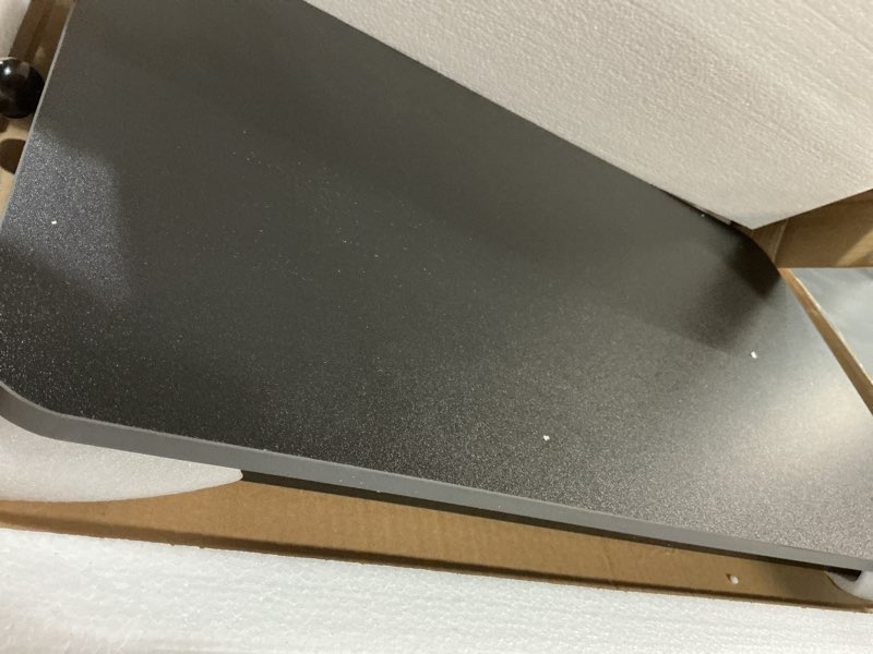 Condition photo showing Good Condition for Height Adjustable Standing Desk Converter for Ergonomic Sit Stand Workstations Size 23.62X13.38 inch