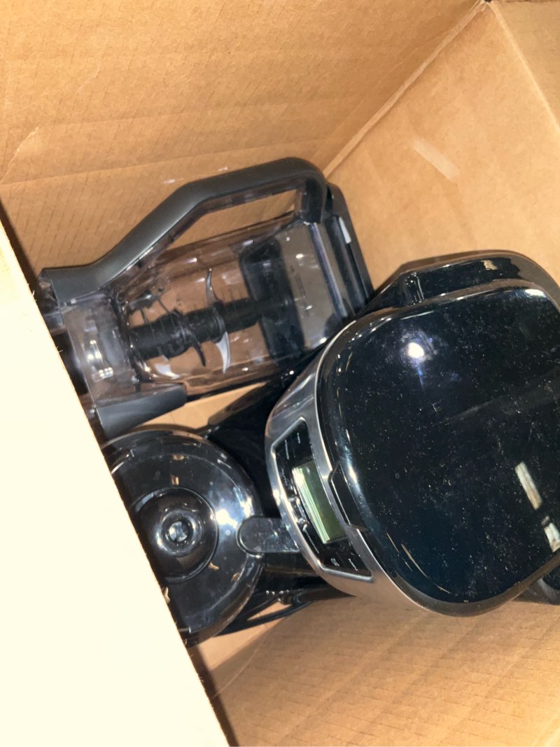 Condition photo showing As Is for BLACK+DECKER 12-Cup Thermal Coffeemaker, Black/Silver, CM2035B