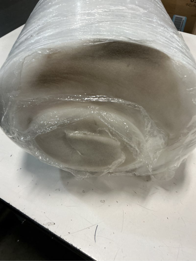 Condition photo showing As Is for FOAMYFOAM High Density 3 inch Thick, 24 inch Wide, 72 inch Long Upholstery Foam, Cushion Replacement 3" x 24" x 72"