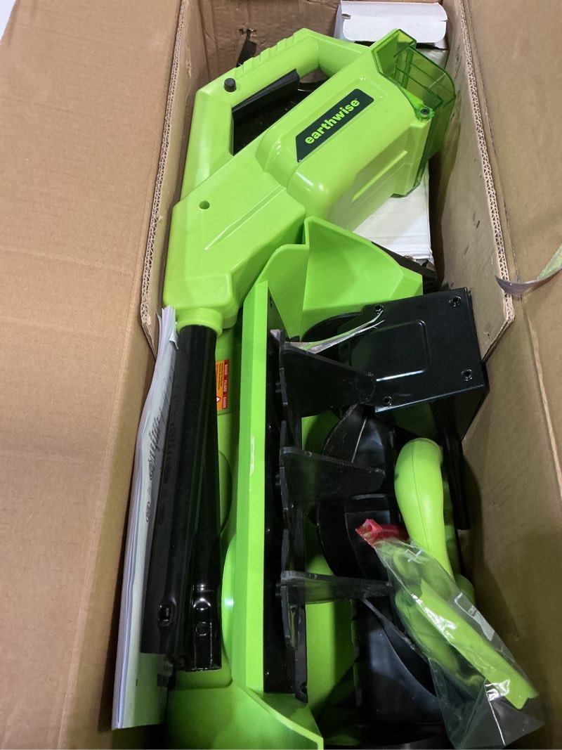 Condition photo showing Good Condition for Earthwise SN74016 40-Volt Cordless Electric Snow Shovel, Brushless Motor, 16-Inch width, 300lbs/Minute (Battery and Charger Included)