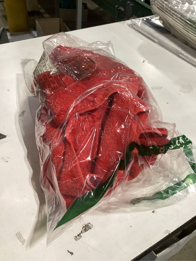 Condition photo showing As Is for American Veteran Towel, Hand Towels for Bathroom Set of 4, 100% Cotton Turkish Hand Towel Sets, Soft Hand Face Towels, Aqua Blue Hand Towels 4 Piece Hand Towels Aqua Blue