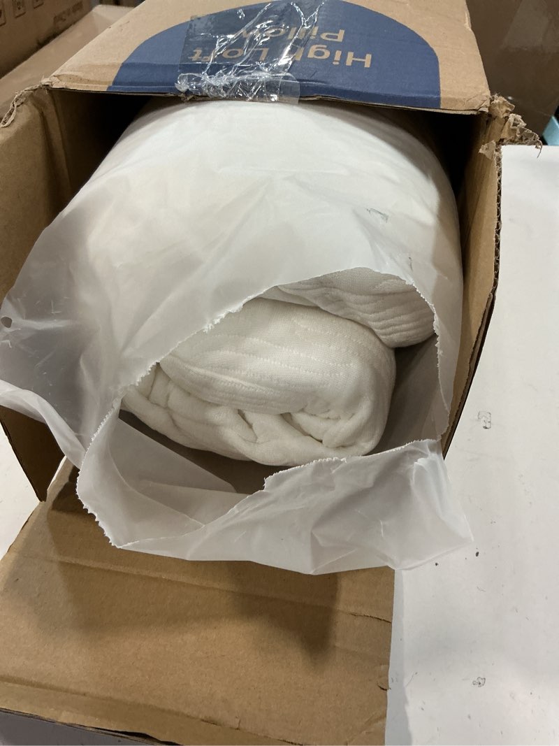Condition photo showing Good Condition for Tuozaiira 7-Inch High Loft Memory Foam Pillow for Side Sleepers with Broad Shoulders – Firm Neck & S