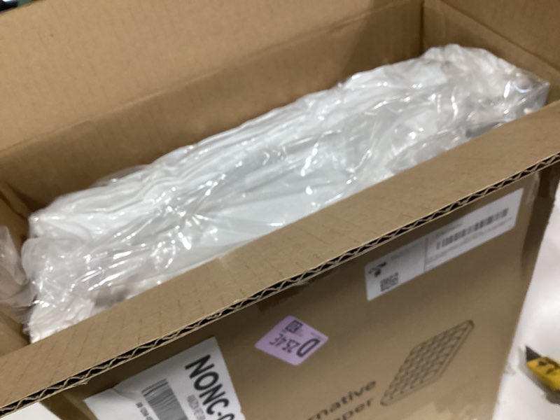 Condition photo showing New/Like New for elemuse queen mattress topper for back pain, extra thick mattress pad cover, plush soft pillowtop with elastic deep pocket, overfilled down alternative filling white queen