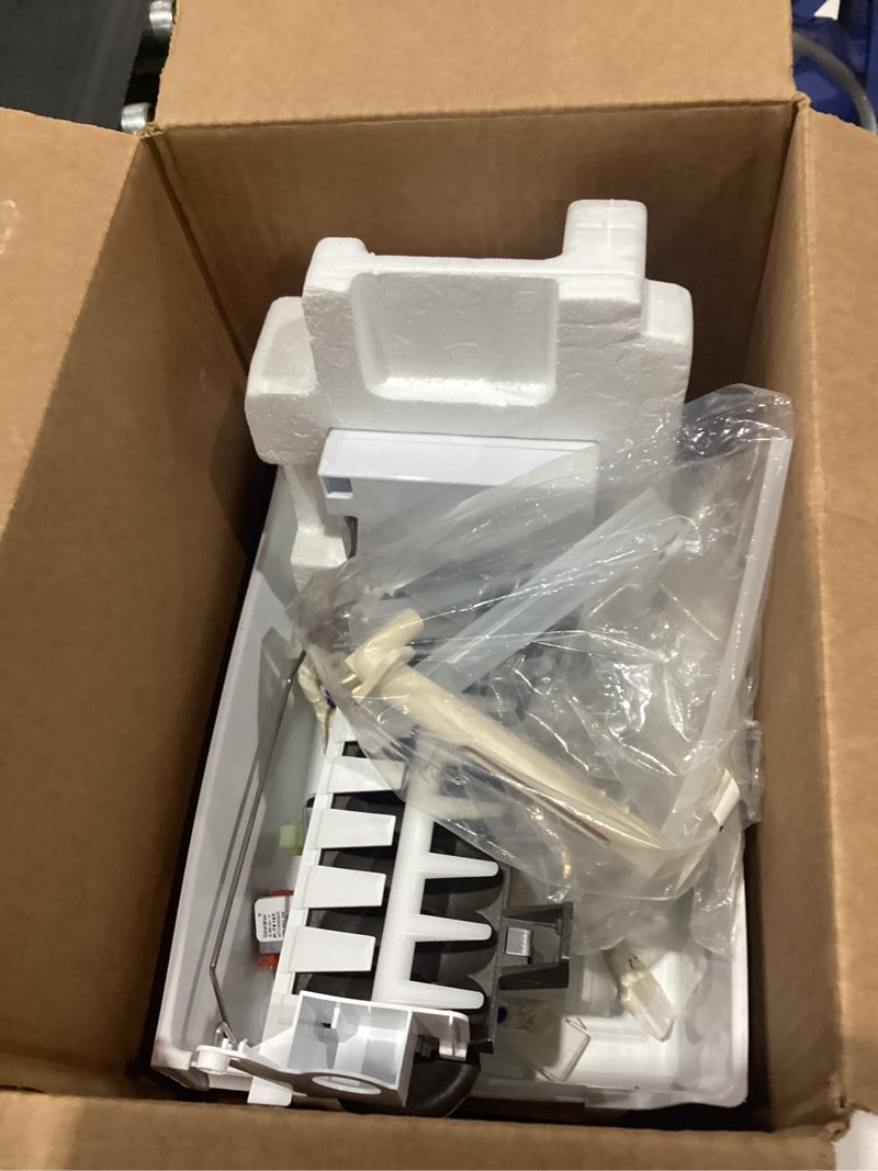 Condition photo showing As Is for new part im900 refrigerator icemaker for compatible with maytag amana wp 951
