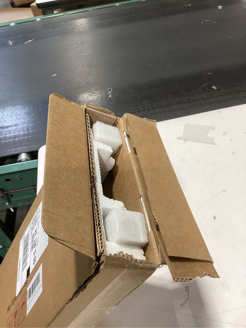 Condition photo showing New/Like New for EDISHINE LED Corner Floor Lamp, Set of 2 Minimalist Dimmable Light with Remote, 57.5" Tall Standing Lamp for Living Room, Bedroom, Home Office, 7 Color Temperature 2700-6000K (Gold)