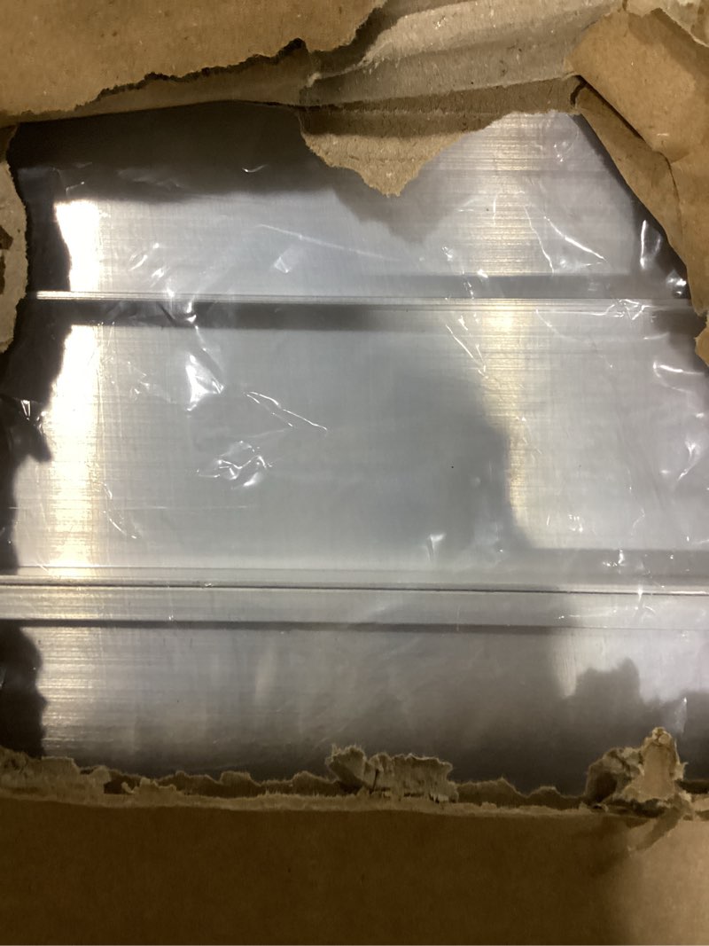 Condition photo showing Good Condition for lemniscate 2ft wheelchair ramps for home steps, non-skid portable handicap aluminum wheel chair ramps, 800lbs capacity folding ramps for wheelchairs for homes, entry, shed, doorways, curbs, stairs 2ft-usable height 2-6 inch