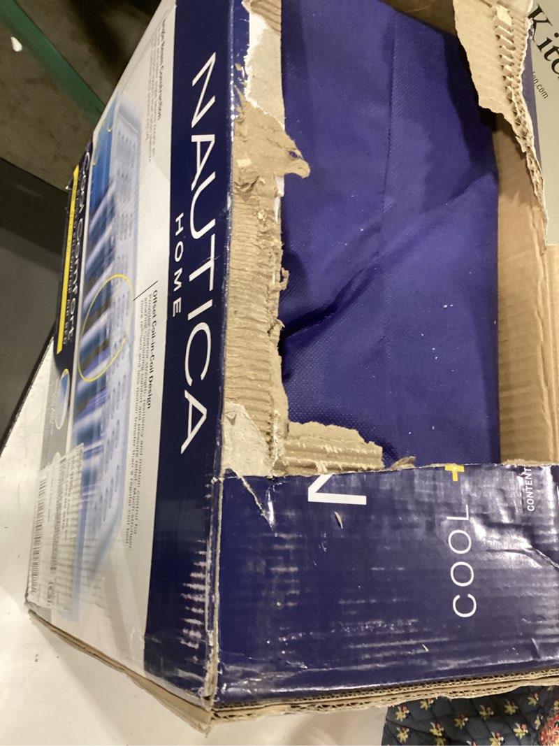 Condition photo showing Good Condition for nautica home cool comfort air mattress with built in pump cooling pillowtop vinyl, 18" twin