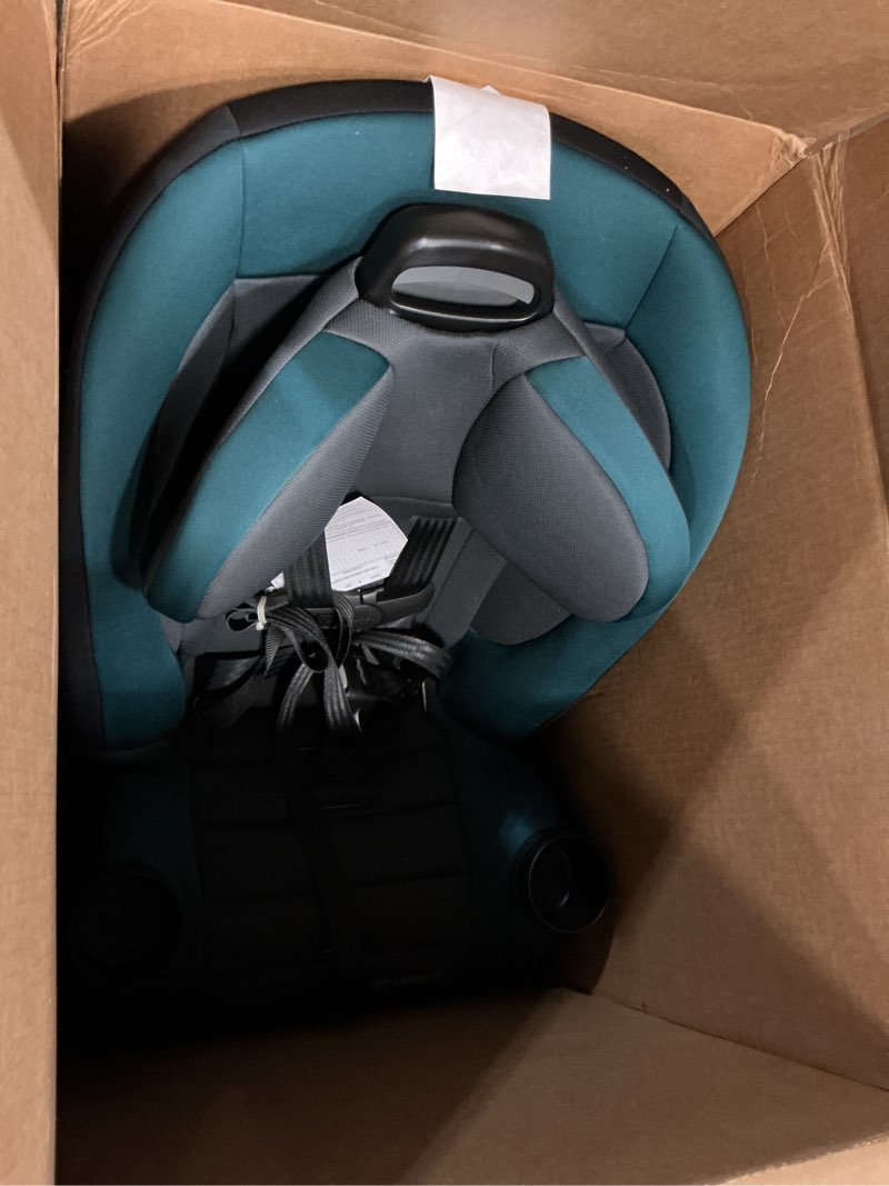 Condition photo showing Good Condition for Safety 1st Ellaris 3-in-1 Convertible Car Seat, Slim Fit Design, Rear & Forward-Facing, 5-Position Headrest, 3-Across Fit, Travel-Friendly with Machine-Washable Seat Pad, Peacock Blue