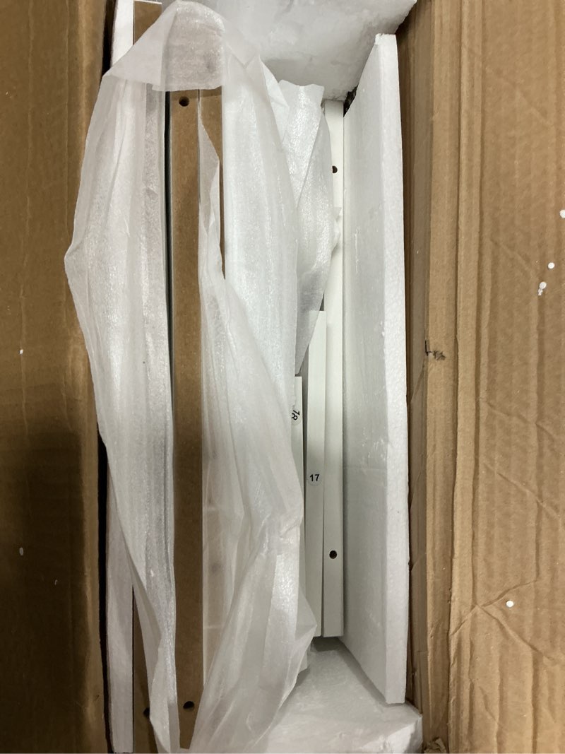 Condition photo showing Good Condition for ( incomplete) Oiroporz Vanity Desk with Mirror and Lights, Makeup Vanity Desk with Lights 3 Colors, Vanity Table w