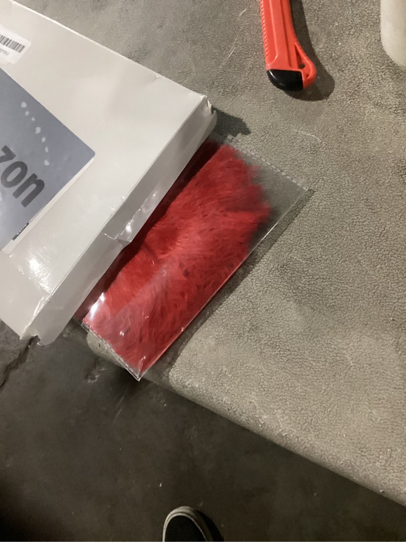 Condition photo showing Good Condition for Maitys 90 Pcs Large Natural Ostrich Feathers Bulk 14-16 Inch (35-40cm) 12-14 Inch (30-35cm) 10-12 Inch (25-30cm) Ostrich Feathers Plumes for Centerpieces Wedding(Red)
