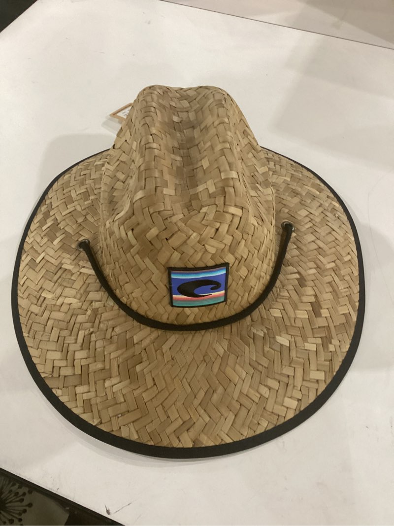 Condition photo showing Good Condition for costa del mar unisex adult costa lifeguard straw hat assorted one size