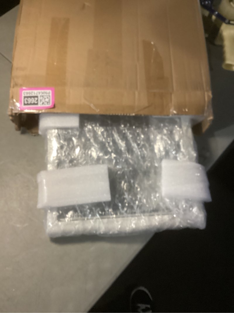 Condition photo showing Good Condition for w10276348 glass shelf for refrigerator compatible with whirlpool refrigerator -wpw10276348, w10276344, 2309524, 2312014,ap6018411, ps11751713