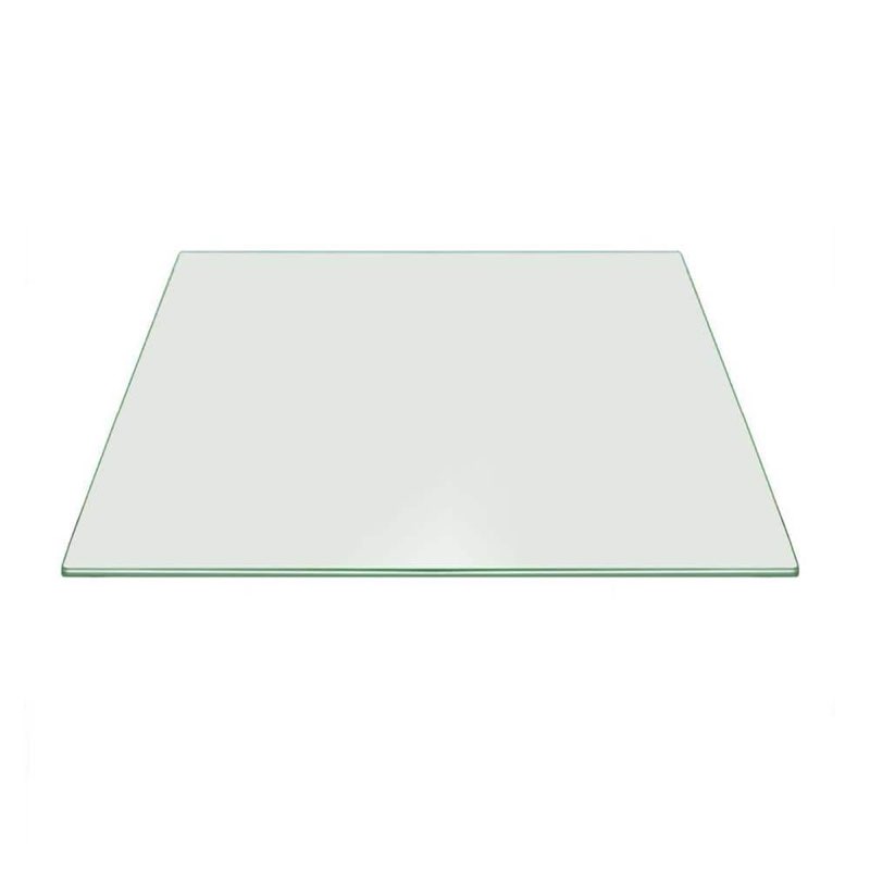 square tempered glass table top 3/8"