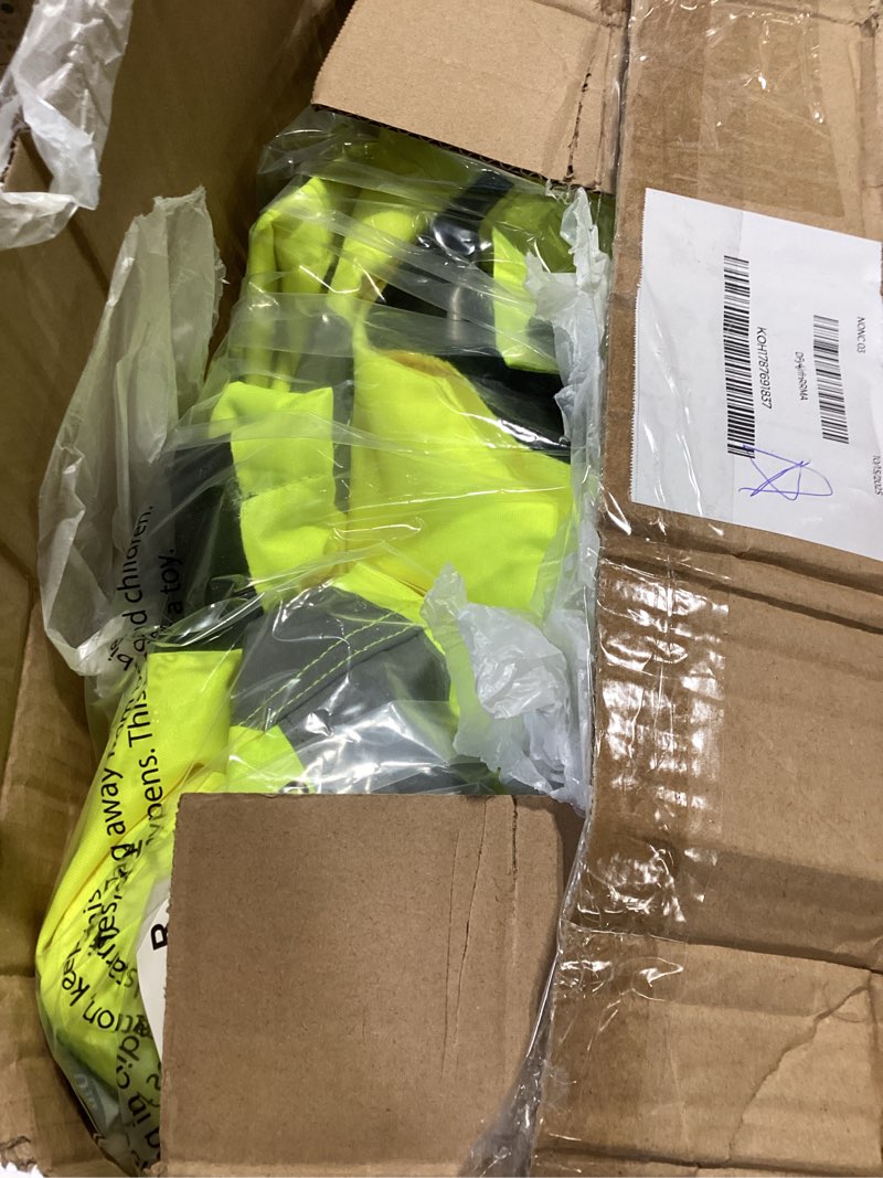 High Visibility Reflective Winter Safety Jacket, Insulated Parka, ANSI Compliant, Ergodyne GloWear 8