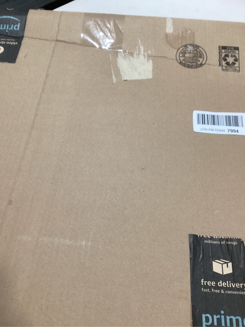 Condition photo showing New/Like New for 18x24 Picture Frame Black for Wall Hanging, Wood 18 x 24 Frame Poster Photo Frame for Wall Horizontally or Vertically, Black, 1 Pack 1 18x24 inch