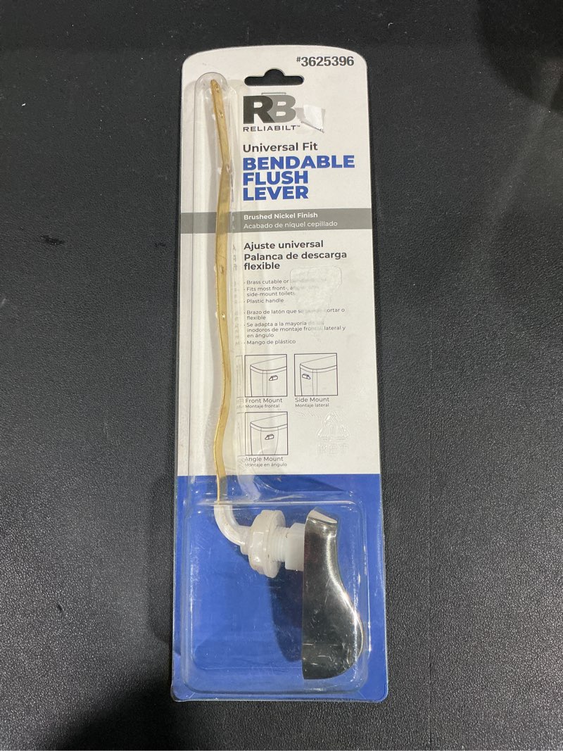 Condition photo showing As Is for RELIABILT 4-in/6-in/8-in cuttable Front/Side/Neo-angle Mount Brushed Nickel Universal Fit Handle