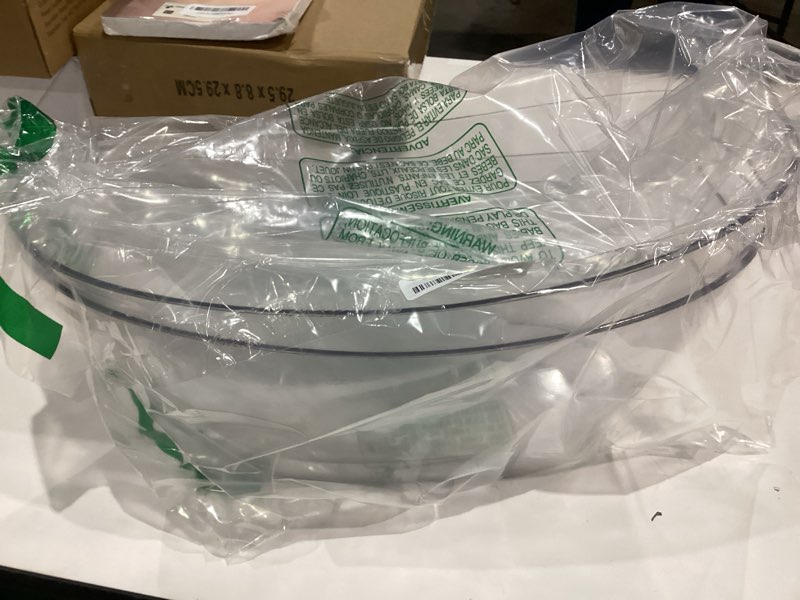 Condition photo showing Good Condition for Ice Bucket 2 PCS, Thickened Ice Buckets for Parties, Mimosa Bar Supplies Beverage Tub for Champagne Beer Sparkling Wine Cocktails?5.5L) 16.5 * 7.3 * 6.8inch Clear