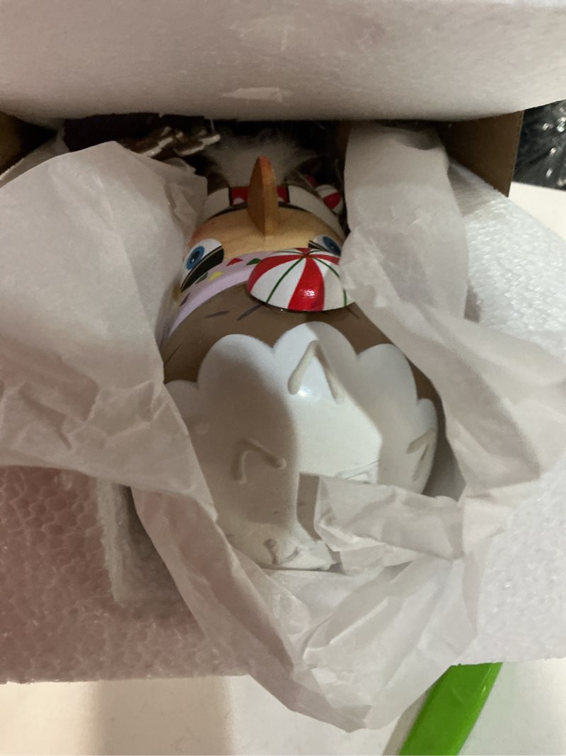 Condition photo showing Good Condition for Kurt Adler 16-Inch Wooden Gingerbread Christmas Nutcracker (Color May Vary),Brown/Beige 16.0 In H X 6.0 In W X 5.0 In D Nutcracker