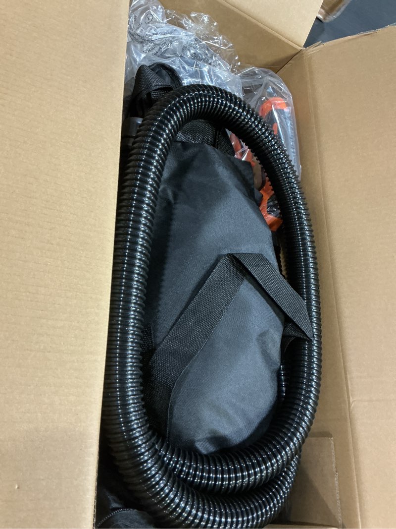 Condition photo showing Good Condition for Drywall Sander with Vacuum Dust Collector, 1050W 7.33A Popcorn Ceiling Removal Tool, LED Light, 5 Variable Speed 1000-2100RPM, Foldable & Extendable Handle, 12 Sanding Discs Orange-black