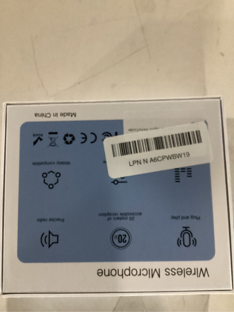 Condition photo showing Good Condition for 2025 New Upgraded Voice Amplifier Wireless Microphone with Magnetic Lavalier, LED Display Screen, Rechargeable Portable Microphone Speaker for Teachers, Classroom, Yoga, Meetings, Speeches, Tours