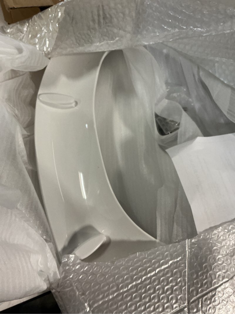 Condition photo showing New/Like New for Soft Close Toilet Seat Elongated and Lid for TOTO SS114#01, Cotton White, Mounting Hardware included