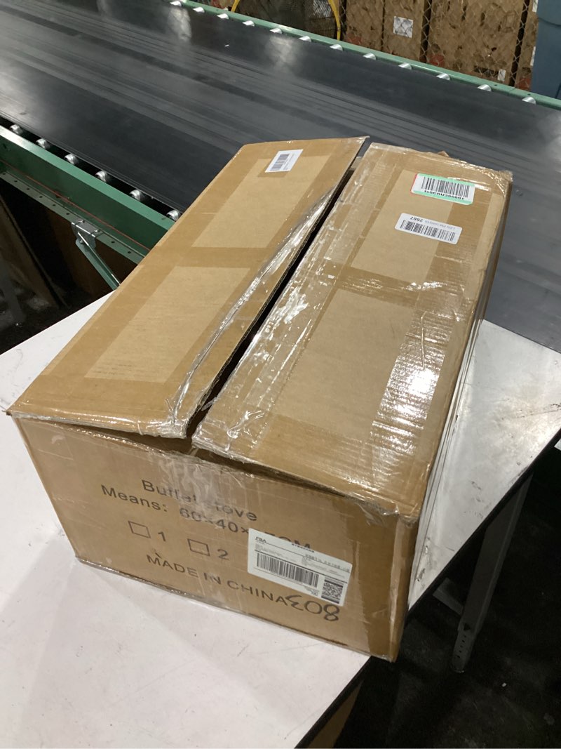 Condition photo showing Good Condition for cold food buffet server 9.6qt (6 pans×1.6qt) with ice packs for salad pizza sauce colded serving trays condiments containers for parties buffet