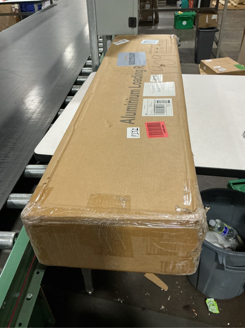 Condition photo showing Good Condition for gardhom 1PC Aluminum Motorcycle Ramp 750 lbs Capacity Aluminum Folding Loading Ramps for ATV, UTV, Motorcycle, Dirt Bike, Lawn Mower, Snow Blower Black 1 Piece