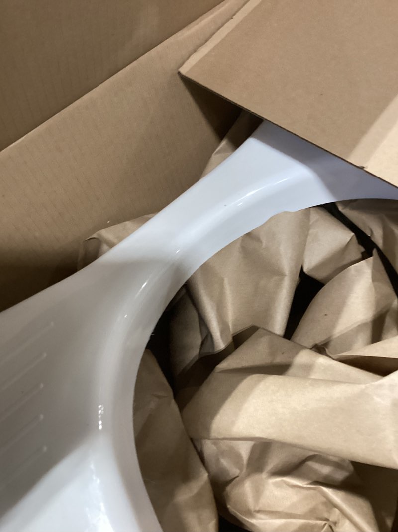 Condition photo showing New/Like New for Squatty Potty Simple Curve Bathroom Toilet Stool 7" White