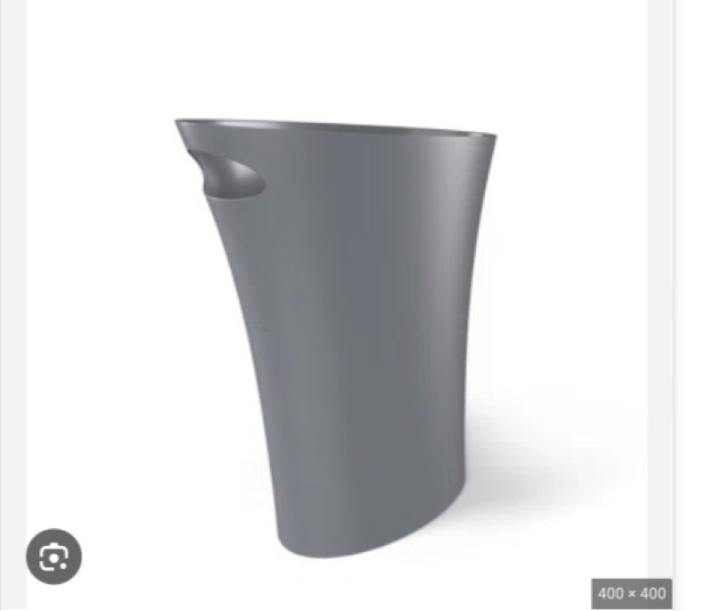 Umbra Skinny 2 Gallon Waste Basket & Reviews | 2 pcs