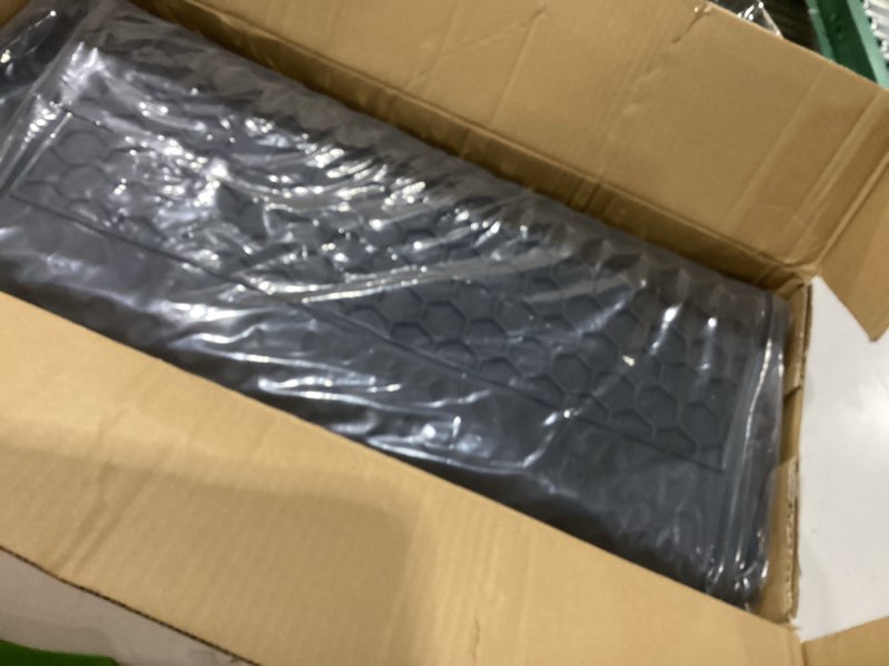 Condition photo showing New/Like New for Car Floor Mats for Honda Accord 10th Generation 2018 2019 2020 2021 2022 Custom Fit Full Black Rubber Auto Liner Mats All Weather Protection Heavy Duty Odorless 2018-2022 Version Full Black