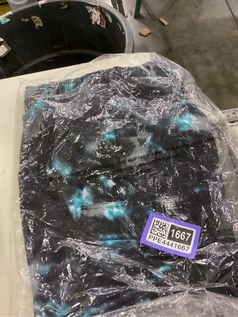 Condition photo showing New/Like New for Kanu Surf Infinite Mens Swim Trunks Quick-Dry Bathing Suit Men, 9-inch Inseam (Regular & Extended Sizes) Small Hurricane Black/Aqua