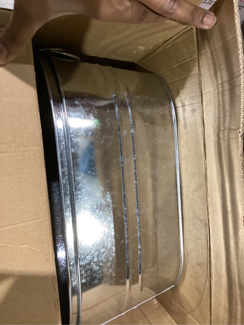 Condition photo showing New/Like New for 2 Pack 4 Gallon Galvanized Tub Ice Buckets for Parties Portable Beverage Tub with Handles Champagne Bucket Metal Ice Buckets for Cocktail Bar with Ice Scoop